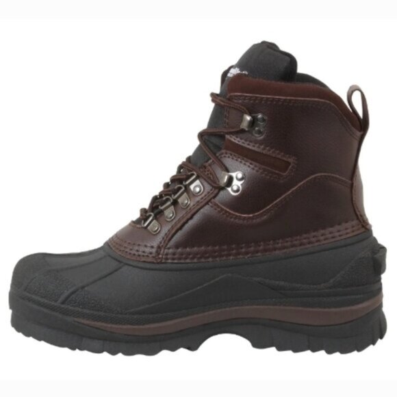 ๐๐๐๐๐พ๐ Cold Weather 8" Brown Hiking Boots 11 - Picture 1 of 12